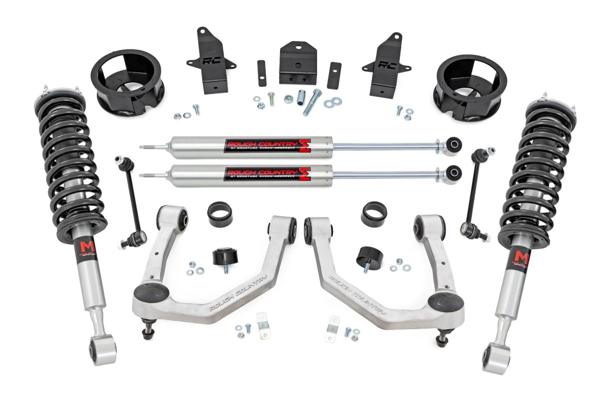 Toyota Land Cruiser Suspension Lift Kit - Rough Country - M1 3.5-Inch - '24-'25